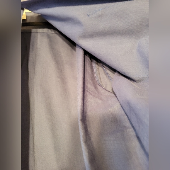 Old Navy Size Large Mens Button Up Dress Shirt Light Blue - Picture 5 of 13